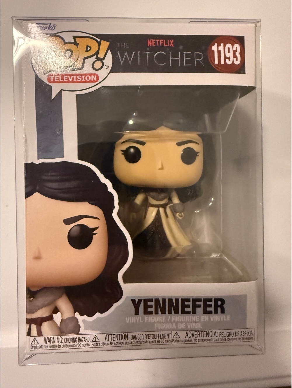 Funko Pop The Witcher Yennefer #1193 Vinyl Figure w/ Protector Near Mint Box